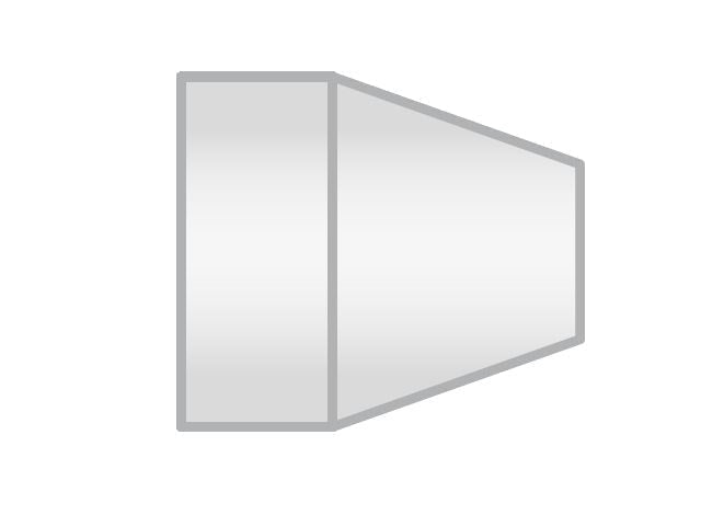 Hamilton KEL-F Flangeless Fittings Gauge 19/20 Ferrules 5/pk