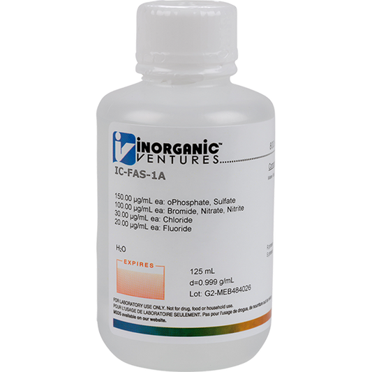 7 ANION CALIBRATION STD 125mL