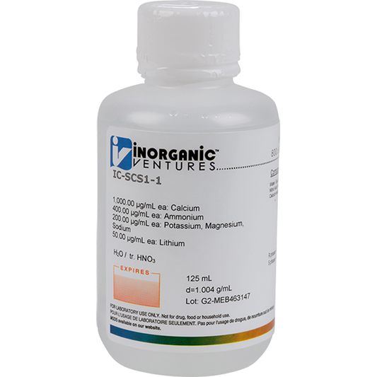 Cation Calibration Standard for IC