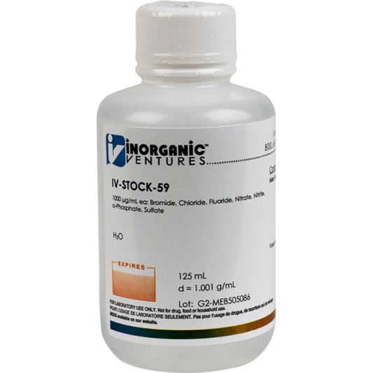 ANION CALIBRATION STANDARD, 125mL