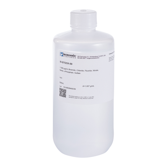 ANION CALIBRATION STANDARD, 500mL