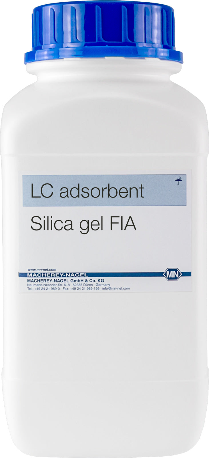 LC packing material (adsorbents, bulk), Silica gel FIA, coarse, 0.071–0.63 mm
