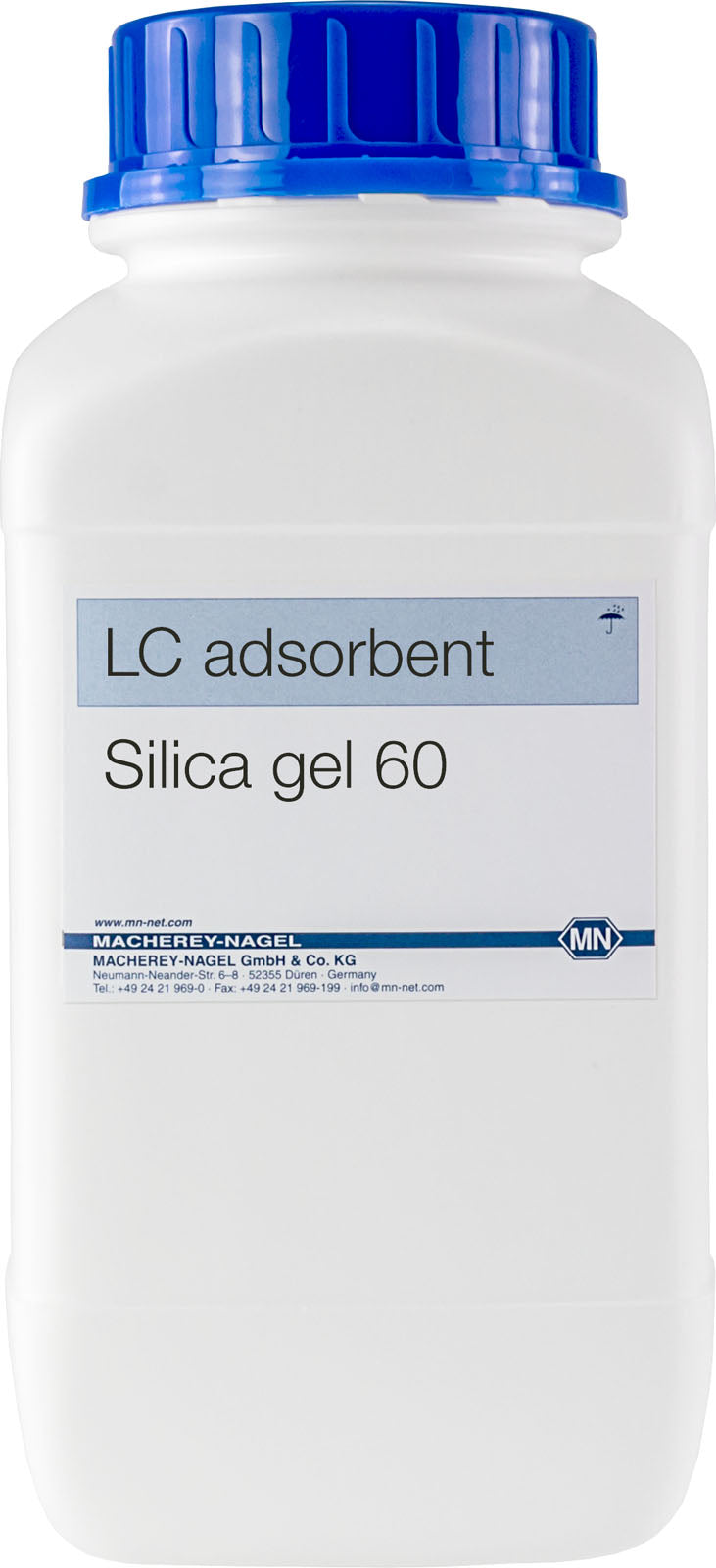 LC packing material (adsorbents, bulk), Silica gel 60 M, 0.04–0.063 mm