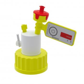 b.safe Cap S40 with Stopcocks (1x UNF1/4, 1x GL14)