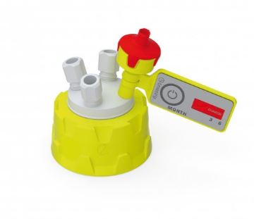 b.safe Cap GL45 Preparative (3x NPT 1/8, 1x UNF 1/4")