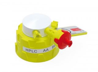 b.safe Space-saving Cap GL45 (3x UNF 1/4")