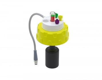 b.safe Waste Cap S60/61 (3x UNF1/4, 1x GL14)