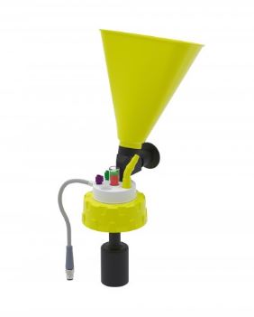 b.safe Waste Cap S60/61 (2x UNF1/4, 1x GL14, 1x NPT1/8")