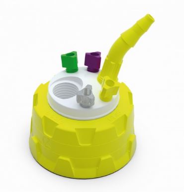 b.safe Waste Cap GL45 (4x UNF1/4, 1x GL14, 1x NPT1/8")