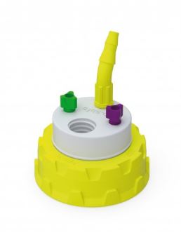 b.safe Waste Cap S50 (2x UNF1/4, 1x GL14, 1x NPT1/8")