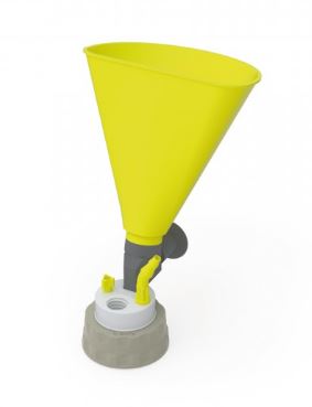 b.safe Waste Cap S51 (1x UNF1/4, 1x GL14, 1x NPT1/8")