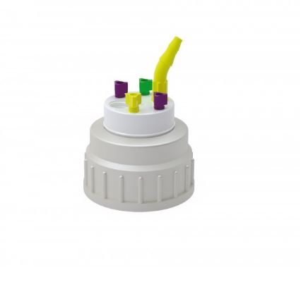 b.safe Waste Cap B53 (2x UNF1/4, 1x GL14, 1x NPT1/8")