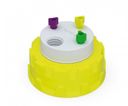 b.safe Waste Cap S60/61 (3x UNF 1/4, 1x GL 14)