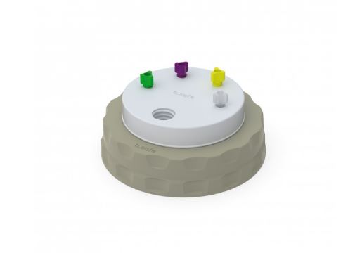 b.safe Waste Cap S90 (4x UNF1/4, 1x GL14)