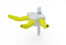 b.safe Multiport NPT 1/8" (m) 3x NPT1/8" (f), 90°