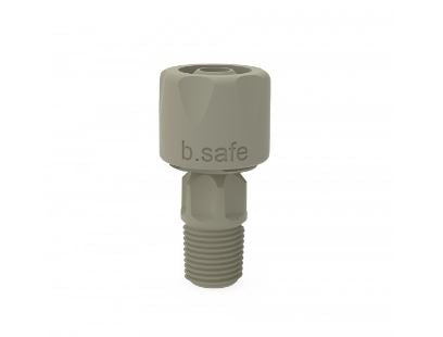 b.safe Corrugated Tubing Coupling Ø 6.5 mm