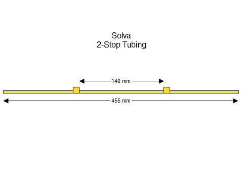2-stop Solva Yellow-Yellow Pump Tubing