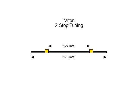 2-stop Viton Yellow-Yellow Pump Tubing