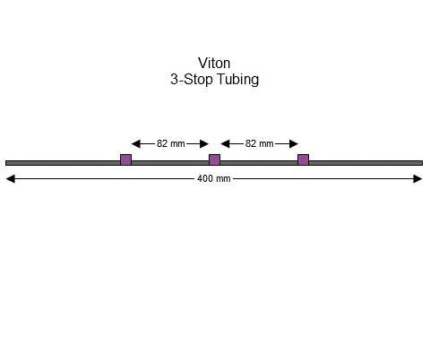 3-Stop Viton Purple-Purple Pump Tubing