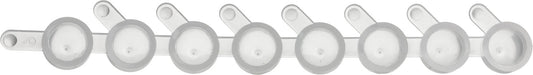 8-well strip sealing caps for PP tube strips (REF 738652)