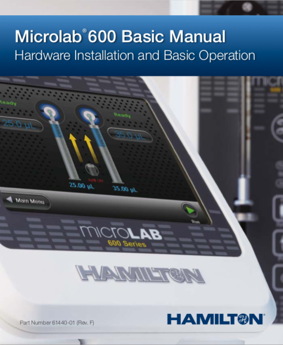 ML600 Basic user manual
