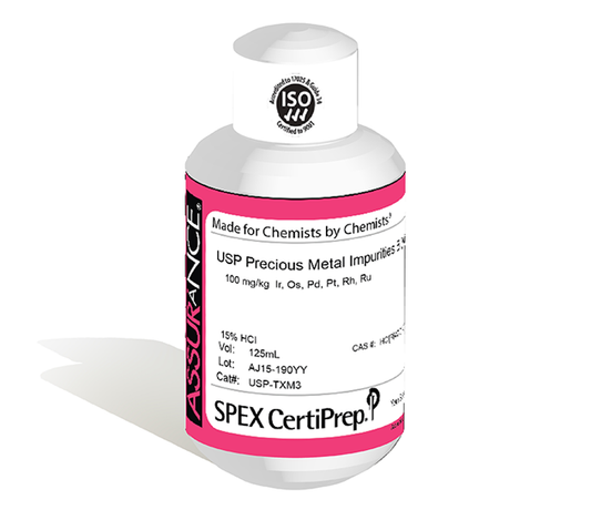 Precious Metal Impurities B with Os, 125 mL