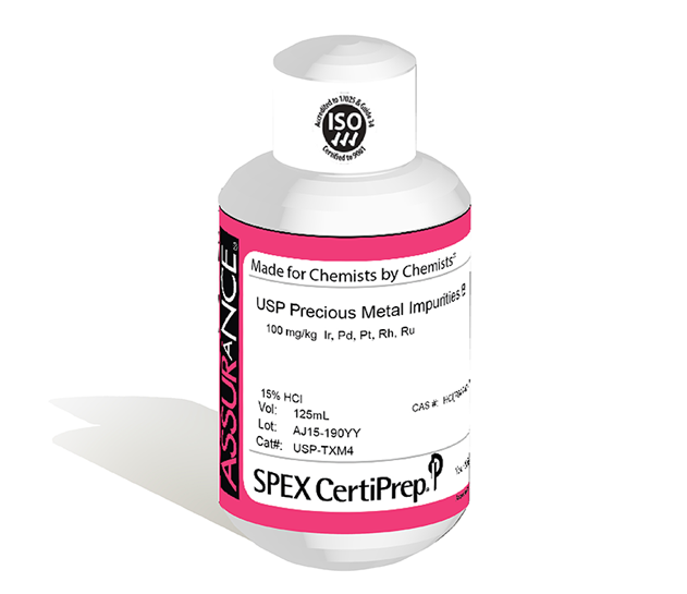 Precious Metal Impurities B without Os, 125 mL