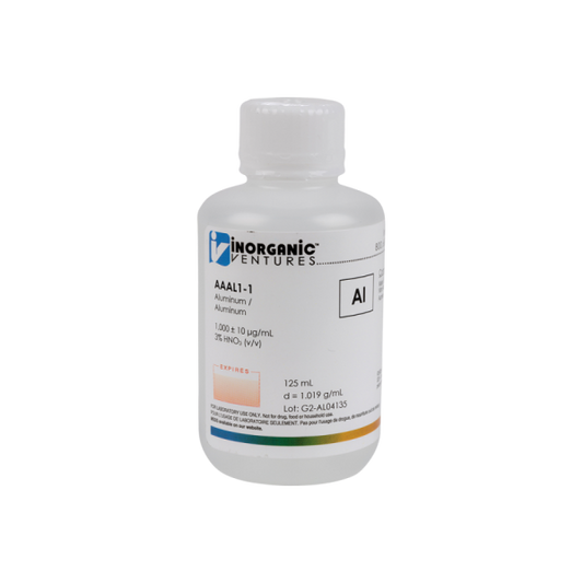 1000ug/mL ALUMINUM 125mL for AA