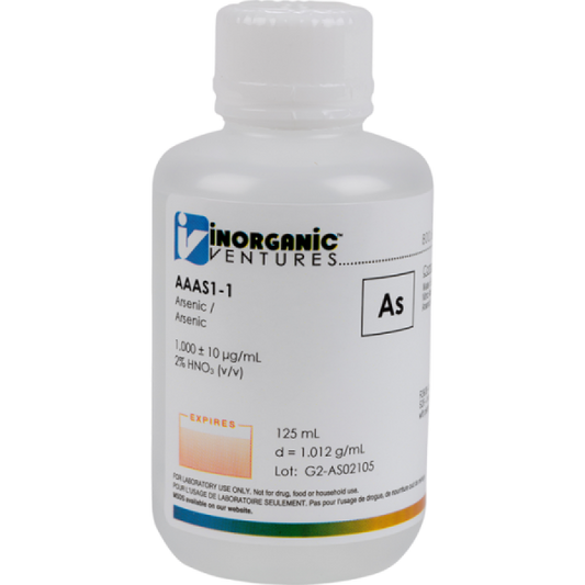1000ug/mL ARSENIC 125mL for AA