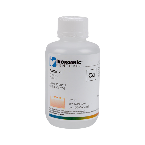 1000ug/mL CALCIUM 125mL for AA