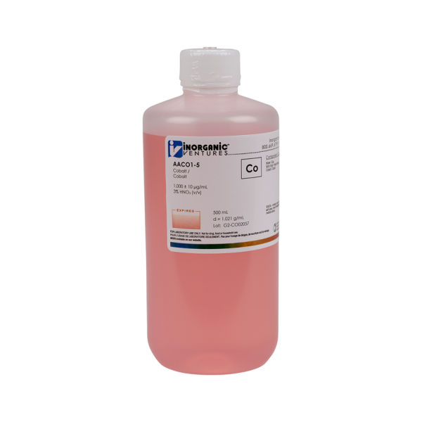 1000ug/mL COBALT 500mL for AA