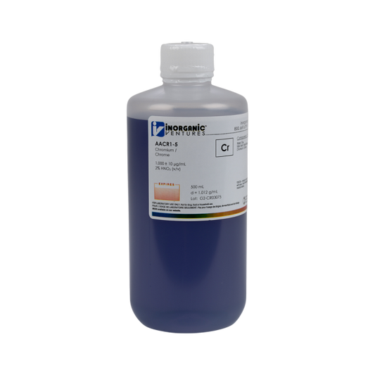 1000ug/mL CHROMIUM 500mL for AA