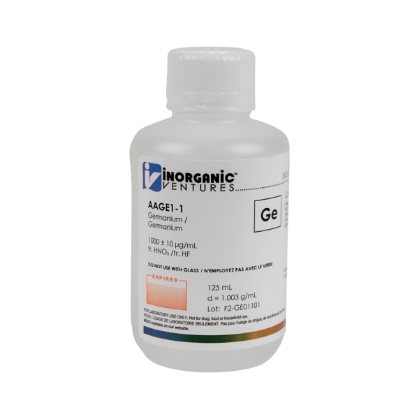 1000ug/mL GERMANIUM 125mL for AA