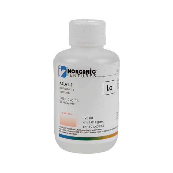 1000ug/mL LANTHANUM 125mL for AA