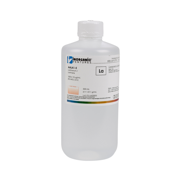 1000ug/mL LANTHANUM 500mL for AA