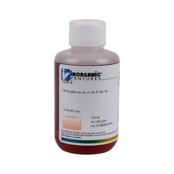 ICP PRECIOUS METALS STD, 125mL