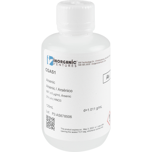 1000ug/mL ARSENIC 125mL