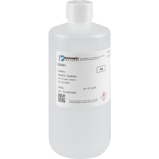 1000ug/mL ARSENIC 500mL