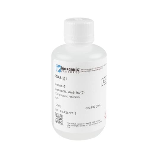 1000ug/mL ARSENIC (+5) 125mL