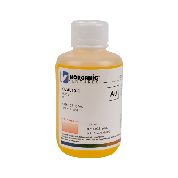 10,000ug/mL GOLD 125mL