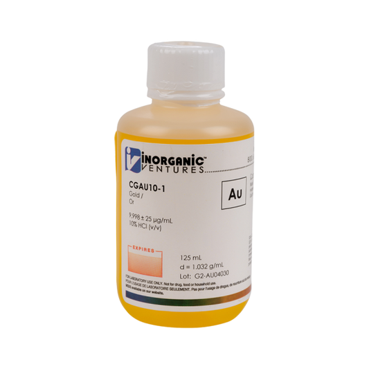 10,000ug/mL GOLD 125mL