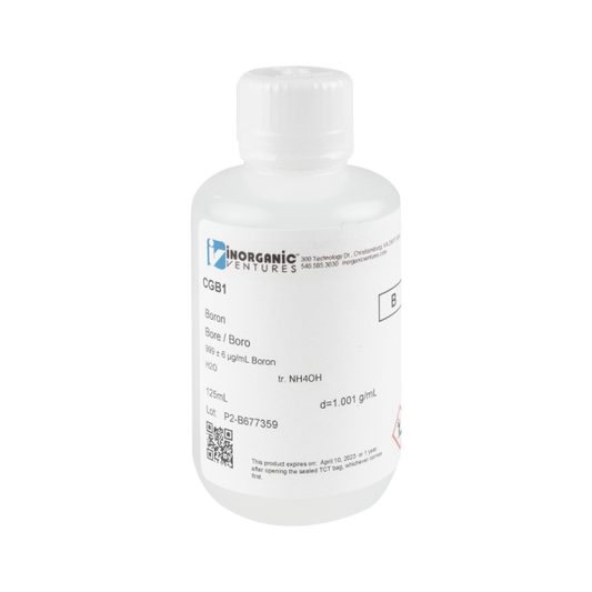 1000ug/mL BORON 125mL
