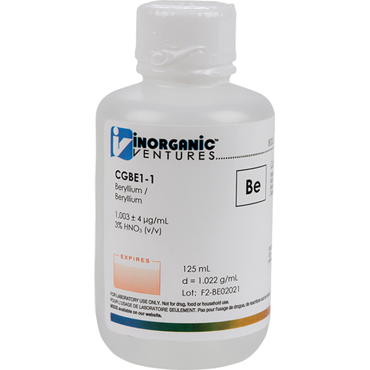 1000ug/mL BERYLLIUM 125mL