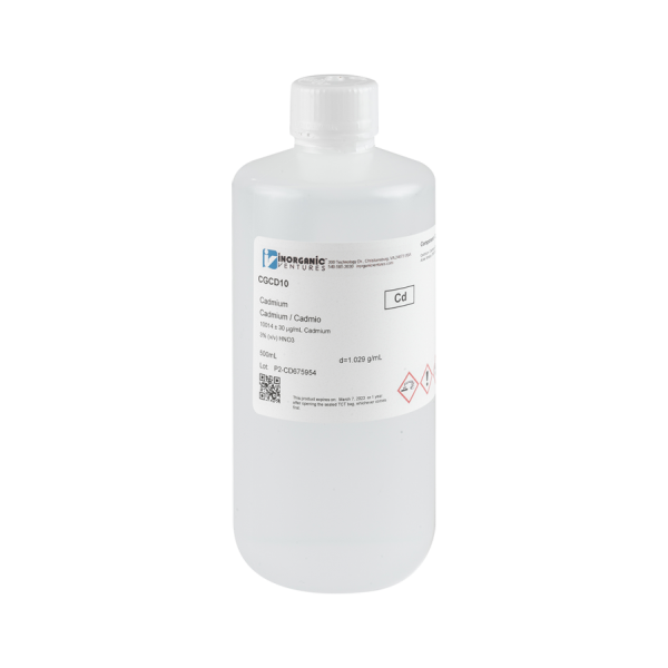 10,000ug/mL CADMIUM 500mL