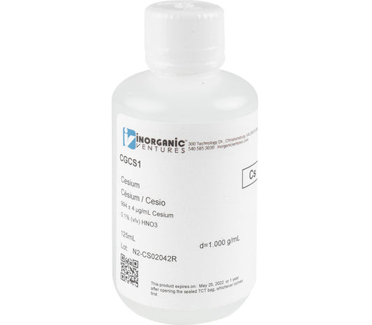 1000ug/mL CESIUM 125mL