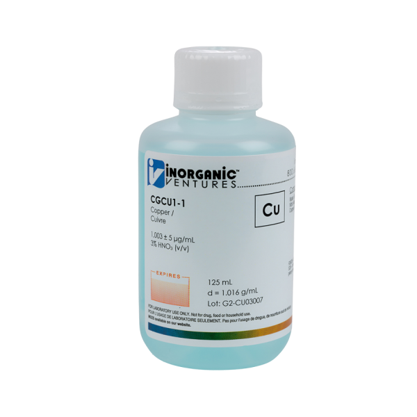 1000ug/mL COPPER 125mL