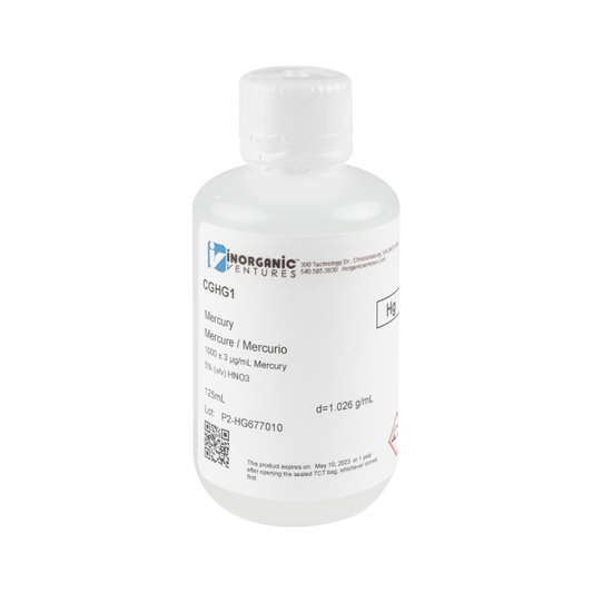 1000 ppm Mercury for ICP