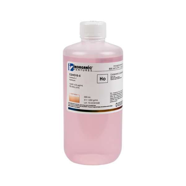 10,000ug/mL HOLMIUM 500mL