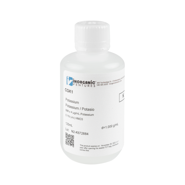 1000ug/mL POTASSIUM 125mL