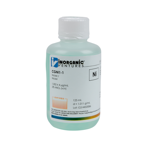1000ug/mL NICKEL 125mL